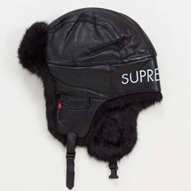 supreme Leather Trooper black