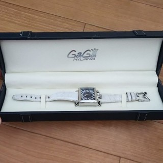 ガガミラノ(GaGa MILANO)の最終値下げ！GaGa MILANO♡レディース腕時計ホワイト(腕時計)