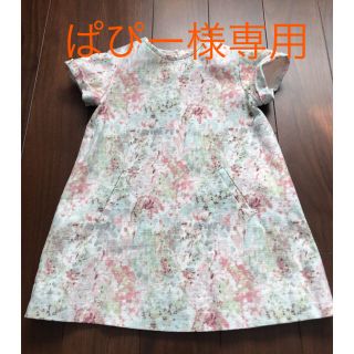 ザラキッズ(ZARA KIDS)のZARA 花柄ワンピース 98(ワンピース)