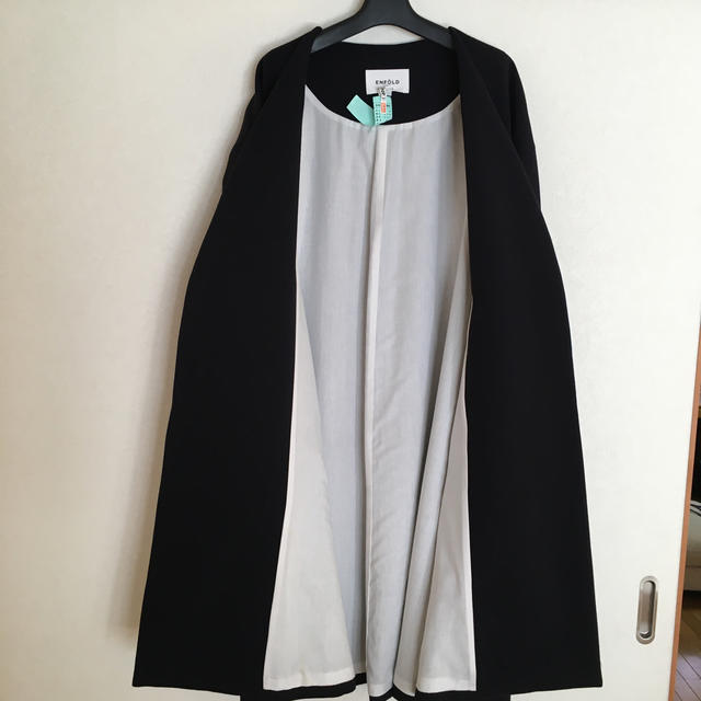 エンフォルド ノーカラーコート 36 ¥38000から値下げしました