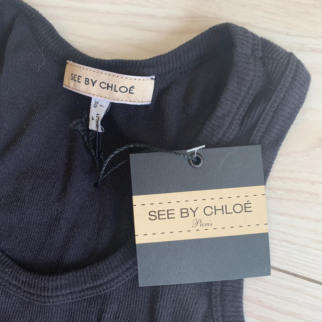 SEE BY CHLOE(シーバイクロエ)のSEE  BY  CHLOE  タンクトップ レディースのトップス(タンクトップ)の商品写真