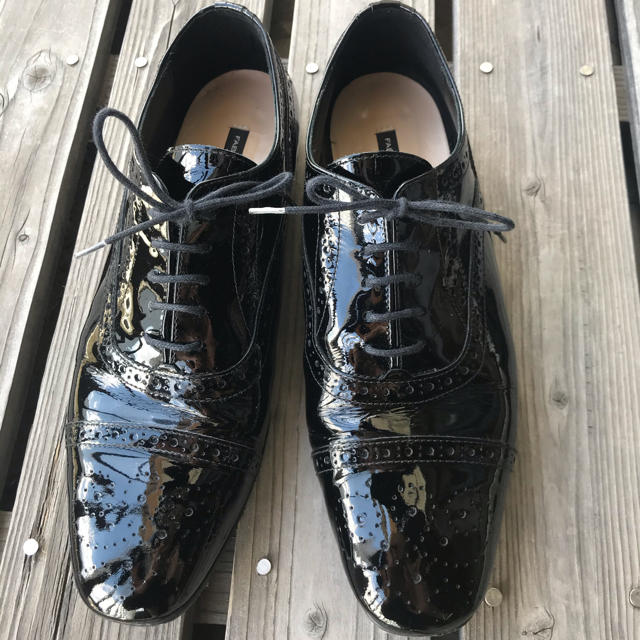 美品】Fabio Rusconi ブラックエナメルレースアップシューズ n1siRVAue0 - laoofficialgazette.gov.la