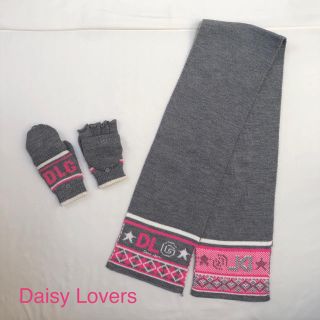 ディジーラバーズ(DAISY LOVERS)のデイジーラバーズ マフラー 手袋 セット(手袋)