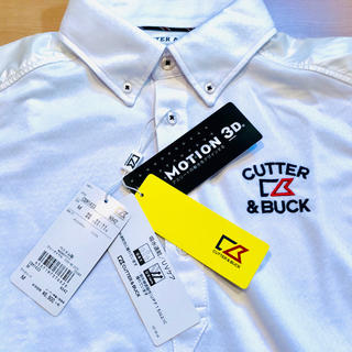 カッターアンドバック(CUTTER & BUCK)のCUTTER &BUCK 長袖シャツ新品Ｍサイズ(ウエア)