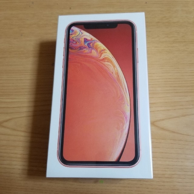 現金特価】 - iPhone iPhone sim解除済 Coral 128GB XR スマートフォン