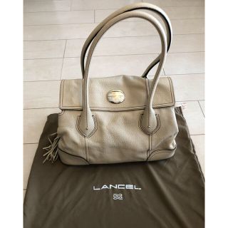 ランセル(LANCEL)の【専用】LANCEL ランセル バッグ 白　レディース(トートバッグ)