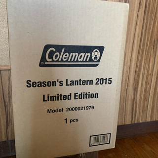 コールマン(Coleman)のコールマン シーズンズランタン 2015 未開封新品(ライト/ランタン)