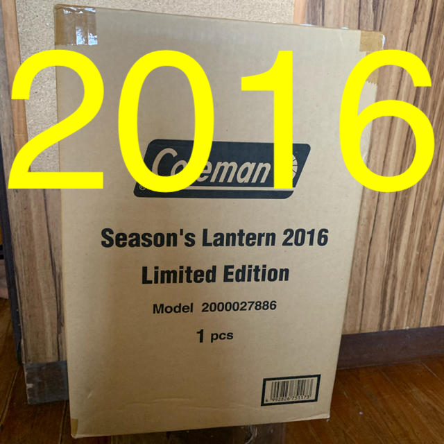 Coleman(コールマン)のコールマン シーズンズランタン2016 未開封新品 スポーツ/アウトドアのアウトドア(ライト/ランタン)の商品写真