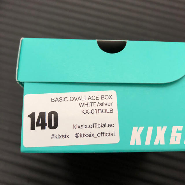 KIXSIX BASIC OVALLACE BOX WHITE/silver メンズの靴/シューズ(スニーカー)の商品写真