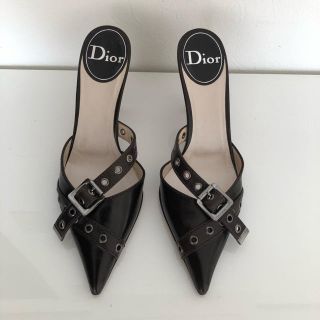 クリスチャンディオール(Christian Dior)の【美品】Dior ミュール サイズ35(サンダル)