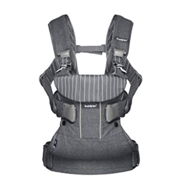 BABYBJORN BABY CARRIER ONE+(グレーストライプ)