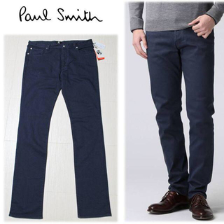 ポールスミス(Paul Smith)の《ポールスミス》新品 ストレッチ 5ポケットデニム 濃紺 42サイズ(W102)(デニム/ジーンズ)
