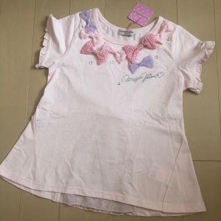 メゾピアノジュニア(mezzo piano junior)のメゾピアノ 140【新品未使用】(Tシャツ/カットソー)