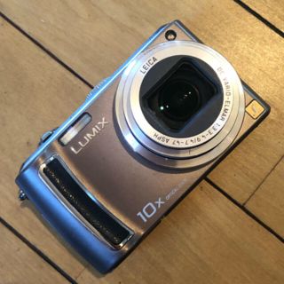 パナソニック(Panasonic)のPanasonicデジタルカメラ Lumix DMC-TZ5 ブラウン(コンパクトデジタルカメラ)