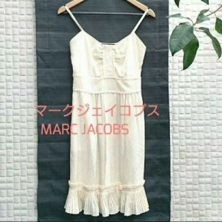 マークジェイコブス(MARC JACOBS)の MARC JACOBS  超美品 シルクワンピース(ひざ丈ワンピース)