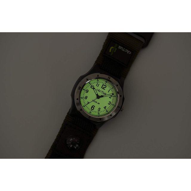 CACTUS(カクタス)の[カクタス] 腕時計 蓄光ダイヤル 10気圧防水 正規輸入品 レッド キッズ/ベビー/マタニティのこども用ファッション小物(腕時計)の商品写真