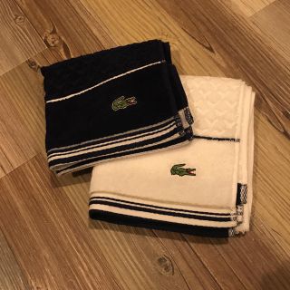 ラコステ(LACOSTE)のラコステ　タオルハンカチ(ハンカチ/ポケットチーフ)