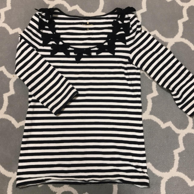 kate spade new york(ケイトスペードニューヨーク)のケイトスペード  ボーダー　ロンT♡ カットソー レディースのトップス(Tシャツ(長袖/七分))の商品写真