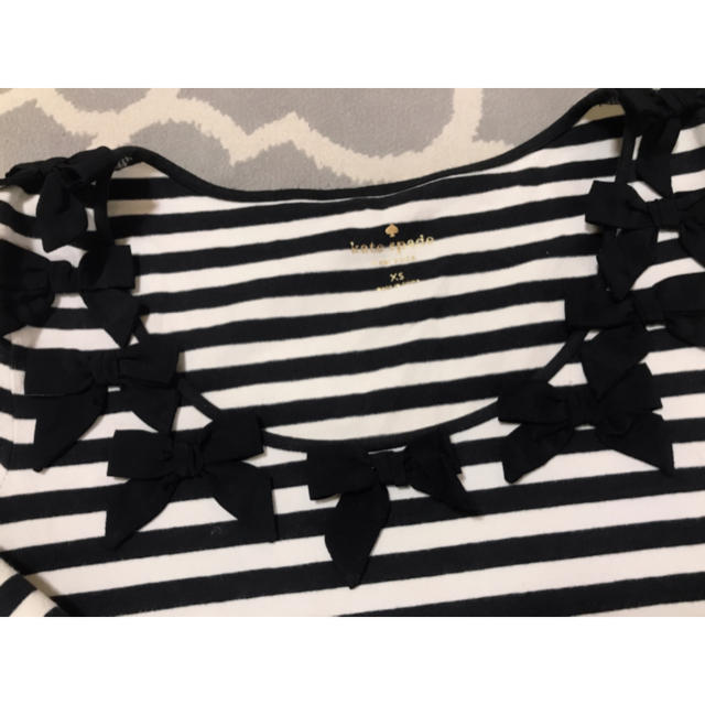 kate spade new york(ケイトスペードニューヨーク)のケイトスペード  ボーダー　ロンT♡ カットソー レディースのトップス(Tシャツ(長袖/七分))の商品写真