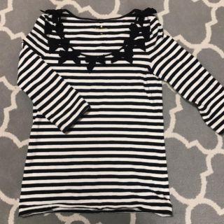 ケイトスペードニューヨーク(kate spade new york)のケイトスペード  ボーダー　ロンT♡ カットソー(Tシャツ(長袖/七分))