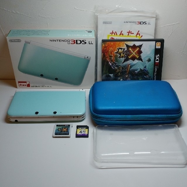 ニンテンドー3DS - Nintendo 3DS LL本体+備品とモンスターハンター ...