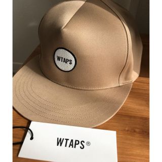 ダブルタップス(W)taps)のWTAPS キャップ　ベージュ(キャップ)