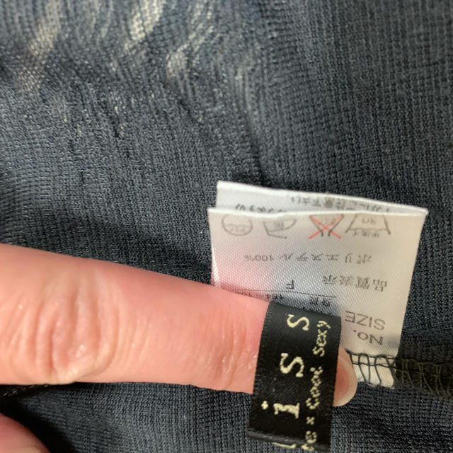 美品 janiss ジャニス レディース 袖なし サイズF グレー系  レディースのトップス(カットソー(半袖/袖なし))の商品写真