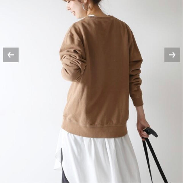 BEAUTY&YOUTH UNITED ARROWS(ビューティアンドユースユナイテッドアローズ)のspick&span スピック&スパン　ルーズスウェット レディースのトップス(トレーナー/スウェット)の商品写真