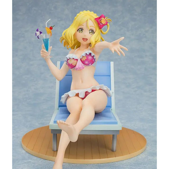 BANDAI(バンダイ)のラブライブ サンシャイン 小原鞠莉 フィギュア Blu-ray ジャケット エンタメ/ホビーのフィギュア(アニメ/ゲーム)の商品写真