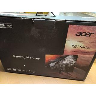 エイサー(Acer)の[中古美品]Acer ゲーミングモニター KG251QHbmidpx 144Hz(ディスプレイ)