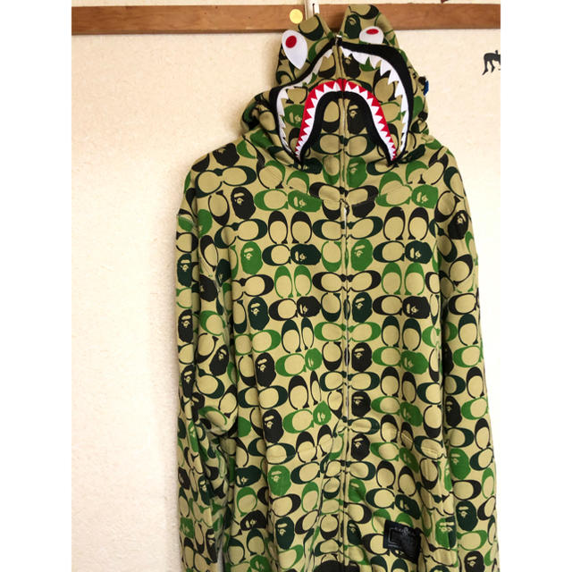 A BATHING APE(アベイシングエイプ)のBape×Coach,XXL。 メンズのトップス(パーカー)の商品写真