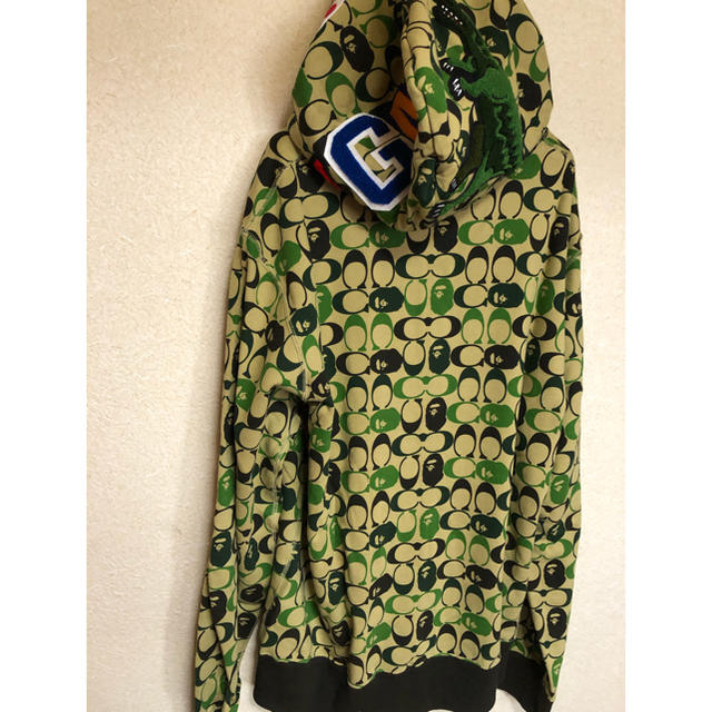 A BATHING APE(アベイシングエイプ)のBape×Coach,XXL。 メンズのトップス(パーカー)の商品写真