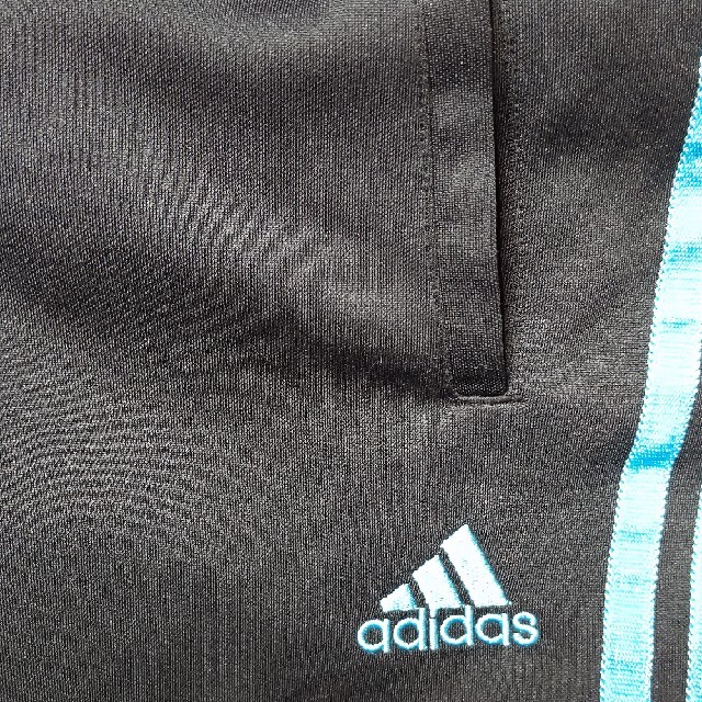 adidas(アディダス)のアディダスジャージ下 キッズ/ベビー/マタニティのキッズ服女の子用(90cm~)(パンツ/スパッツ)の商品写真