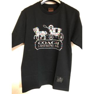 アベイシングエイプ(A BATHING APE)のBape × Coach,S。(Tシャツ/カットソー(半袖/袖なし))