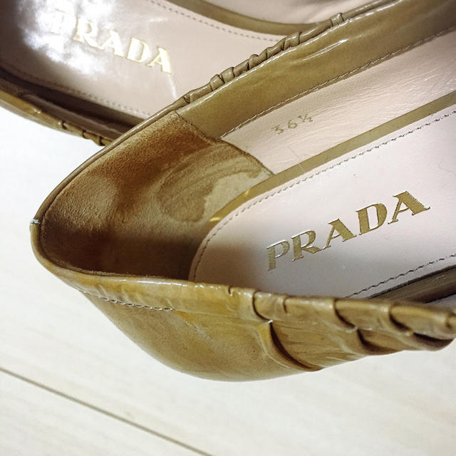 PRADA(プラダ)のPRADAバレエシューズ☆値下 レディースの靴/シューズ(その他)の商品写真