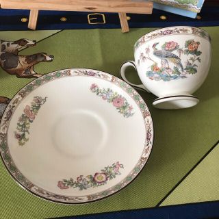 イギリス製　Wedgwoodウェッジウッド　クタニクレーン　カップ＆ソ－サ－廃盤