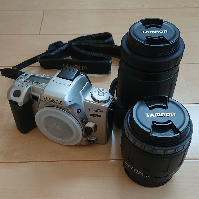 美品☆アナログ一眼☆MINOLTA α-SweetS☆TAMRON レンズ2本 - フィルム
