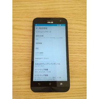 ASUS ZenFone 2 Laser (ZE500KL) Android 6(スマートフォン本体)