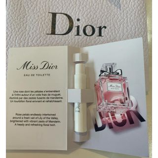 クリスチャンディオール(Christian Dior)のミスディオール オードゥトワレ 香水(サンプル/トライアルキット)