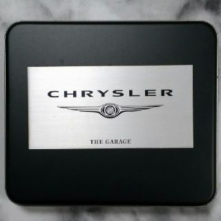 クライスラー(Chrysler)の【cii様用】クライスラーロゴ入りスチール缶(小物入れ)