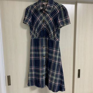 VIVIENNE WESTWOOD チェックワンピース