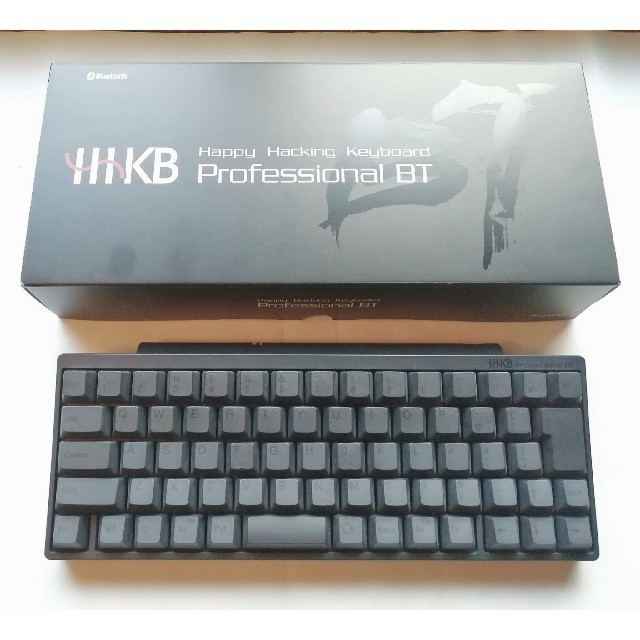 スマホ/家電/カメラHHKB Professional BT キーボード  日本語配列 墨モデル