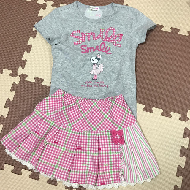 KP(ニットプランナー)のＫＰ 上下セット　１２０ キッズ/ベビー/マタニティのキッズ服女の子用(90cm~)(その他)の商品写真