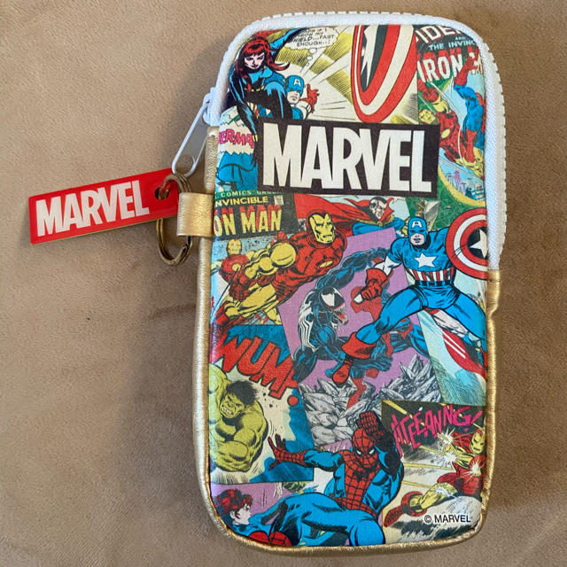 MARVEL(マーベル)のマーベル展限定ペンケース インテリア/住まい/日用品の文房具(ペンケース/筆箱)の商品写真