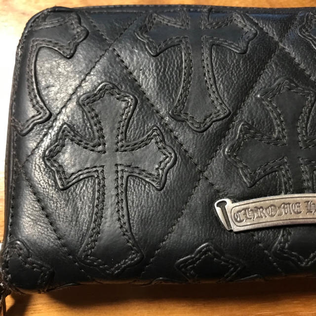 Chrome Hearts(クロムハーツ)のデストロイレザー状態確認用 メンズのファッション小物(長財布)の商品写真