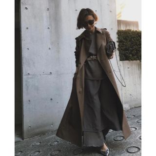 アメリヴィンテージ(Ameri VINTAGE)のVARIOUS BACK PLEATS TRENCH(トレンチコート)