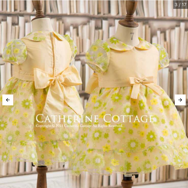 Catherine Cottage(キャサリンコテージ)のキャサリンコテージ☆ドレス キッズ/ベビー/マタニティのキッズ服女の子用(90cm~)(ドレス/フォーマル)の商品写真