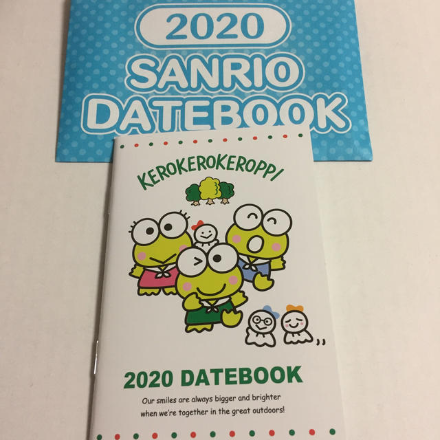 サンリオ(サンリオ)のサンリオ 2020 DATEBOOK ケロケロけろっぴ 非売品 未使用 インテリア/住まい/日用品の文房具(カレンダー/スケジュール)の商品写真