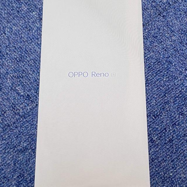 国内版SIMフリー 新品未開封品 OPPO Reno A 64GB　ブルー 購証スマートフォン本体