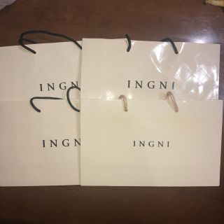 イング(INGNI)のINGNI ショップ袋4枚(ショップ袋)